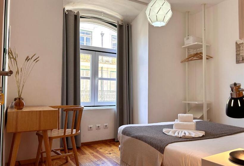 اتاق استاندارد با سرویس بهداشتی مشترک, 262 Baixa Guesthouse