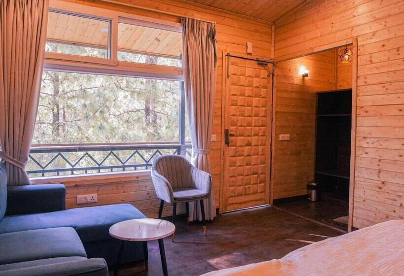 스탠다드 룸 킹사이즈 침대, Thehimalayanliving Whistling Pines