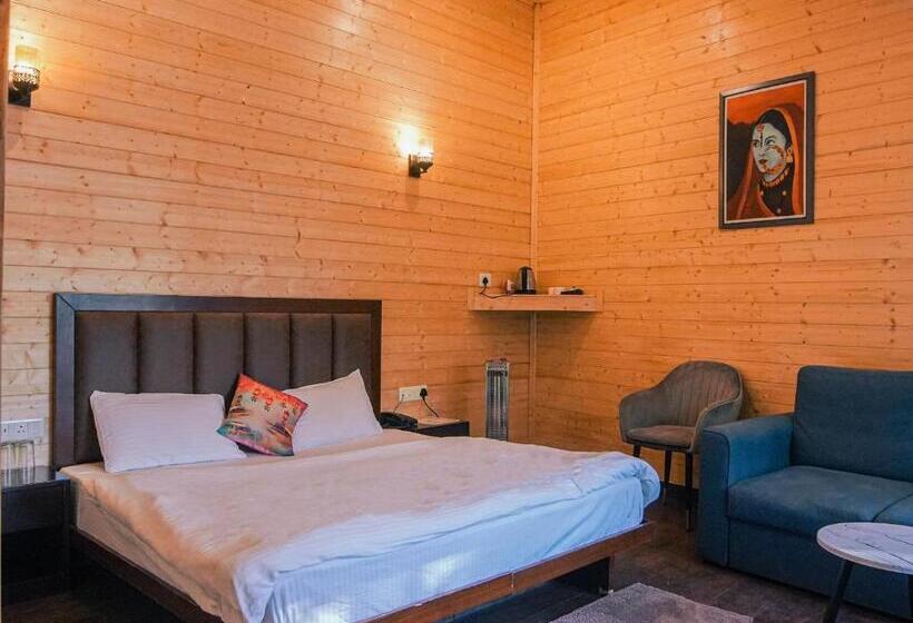 스탠다드 룸 킹사이즈 침대, Thehimalayanliving Whistling Pines