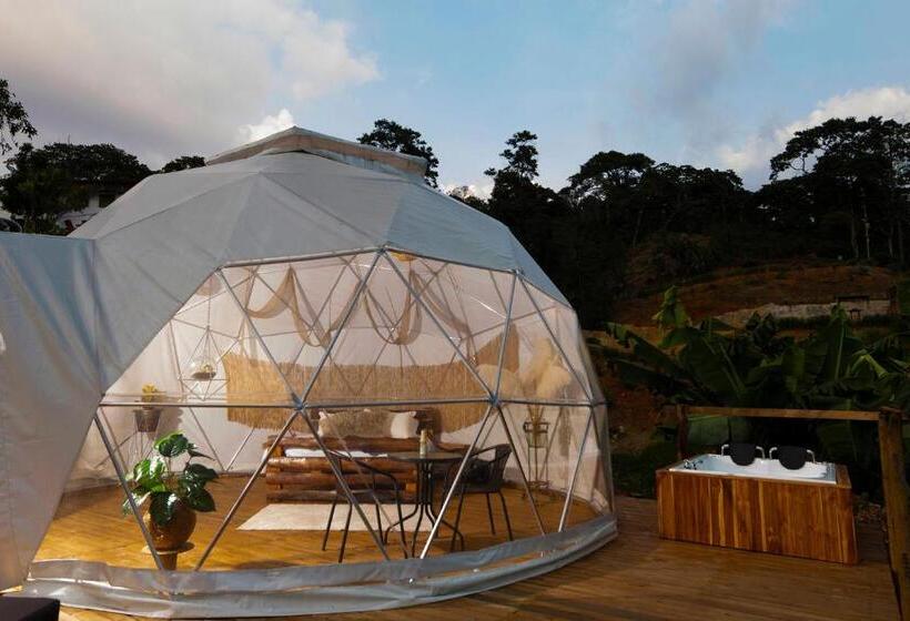 스탠다드 방갈로 정원 전망, Entre Verdes Hotel & Glamping