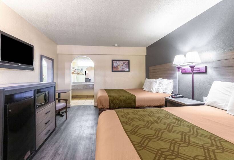 Номер Стандарт 2 Двуспальные Кровати, Econo Lodge San Marcos University Area