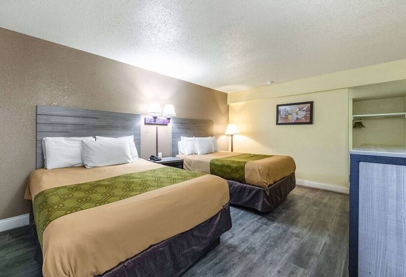Номер Стандарт 2 Двуспальные Кровати, Econo Lodge San Marcos University Area
