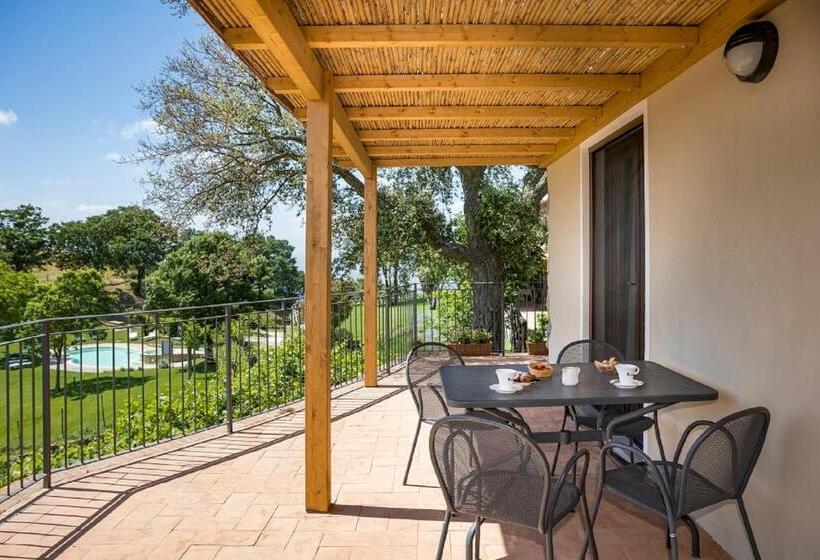 Люкс с Террасой, Agriturismo Podere L'aione