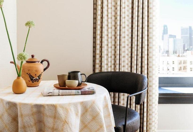琮城市景观的豪华间, Downtown Los Angeles Proper Hotel, A Member Of Design Hotels