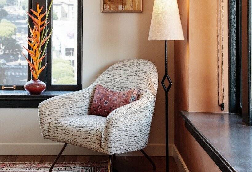 带观景的豪华间, Downtown Los Angeles Proper Hotel, A Member Of Design Hotels