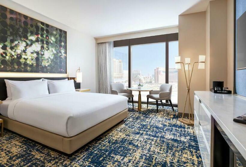 장애인을 위한 킹사이즈 침대 스탠다드 룸, Las Vegas Hilton At Resorts World