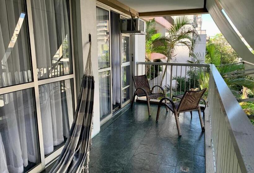 Apartamento 1 Dormitório com Sacada, Excelente Apart Hotel Ipanema