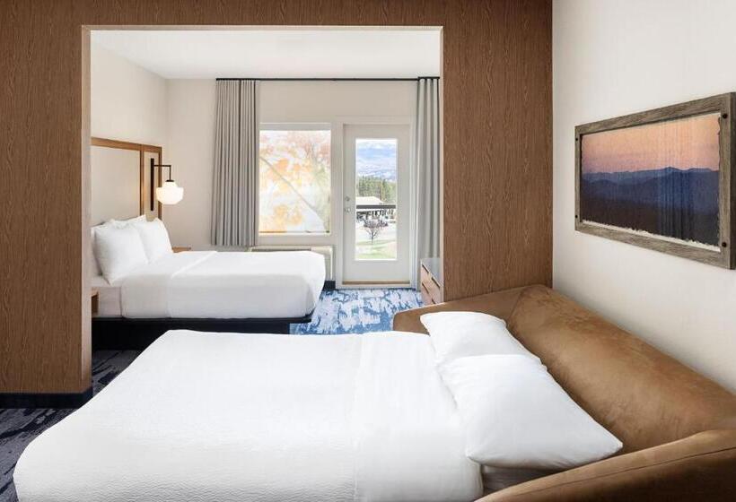패밀리 룸, Fairfield Inn & Suites By Marriott West Kelowna