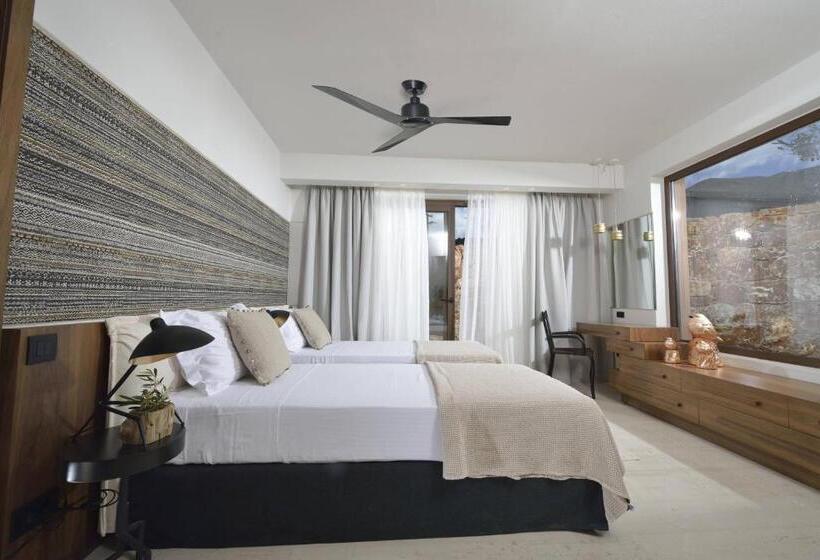 דירת דלוקס 2 חדרי שינה עם נוף לים, Domes Of Elounda, Autograph Collection