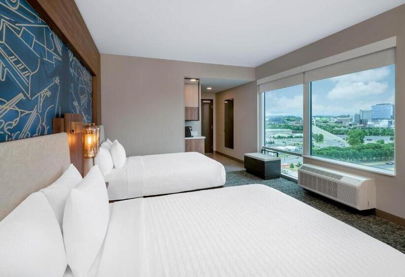 استودیوی استاندارد با چشم‌انداز شهر, La Quinta Inn & Suites By Wyndham Nashville Downtown Stadium