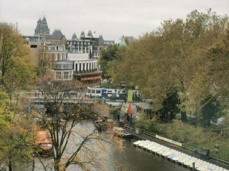 اتاق استاندارد سه تخته با چشم‌انداز, Quentin Amsterdam