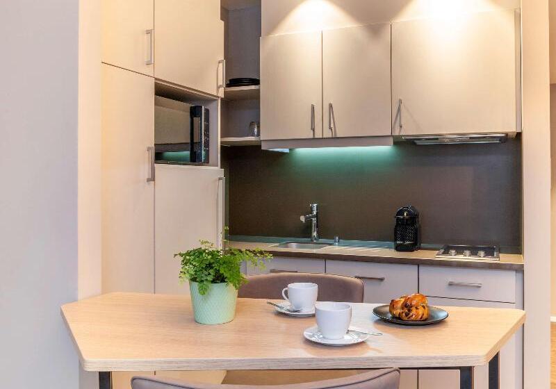 آپارتمان 1 خوابه, Aparthotel Adagio Zurich City Center