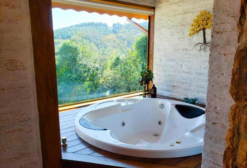 Люкс с гидромассажем, Pousada Cabana Na Floresta   Monte Verde