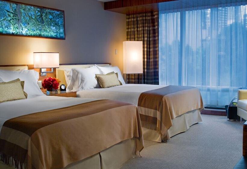 プールの見えるデラックスルーム, Fairmont Pacific Rim