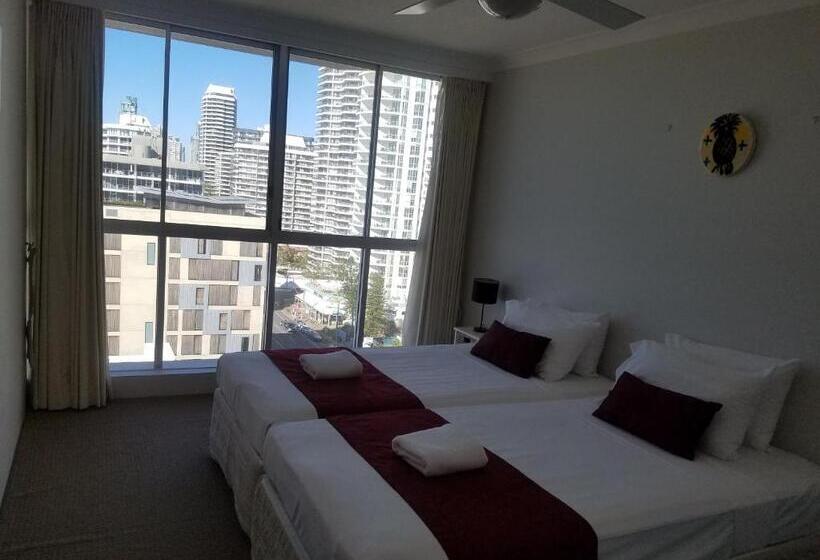 ２ベッドルームアパートメント, Golden Sands On The Beach   Absolute Beachfront Apartments