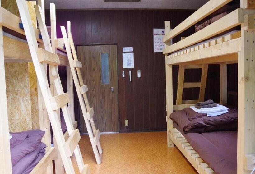 تختخواب در اتاق مشترک, ゲストハウス尾道ポポー Guesthouse Onomichi Pawpaw