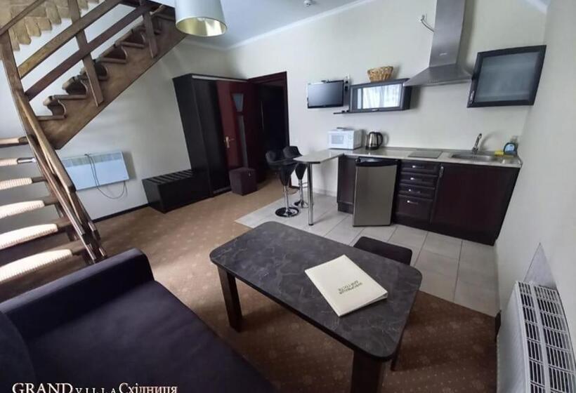 آپارتمان دوبلکس 1 خوابه, Villa Grand