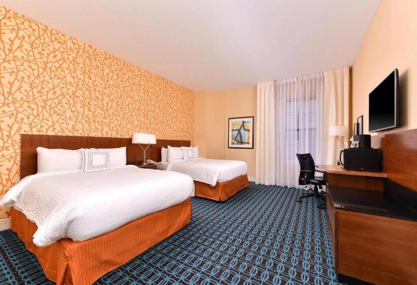 Номер Стандарт, Fairfield Inn & Suites By Marriott Albany Downtown