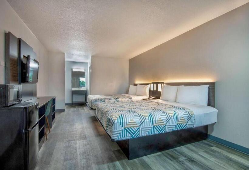 Четырехместный Номер Deluxe, Motel 6 Texarkana, Tx