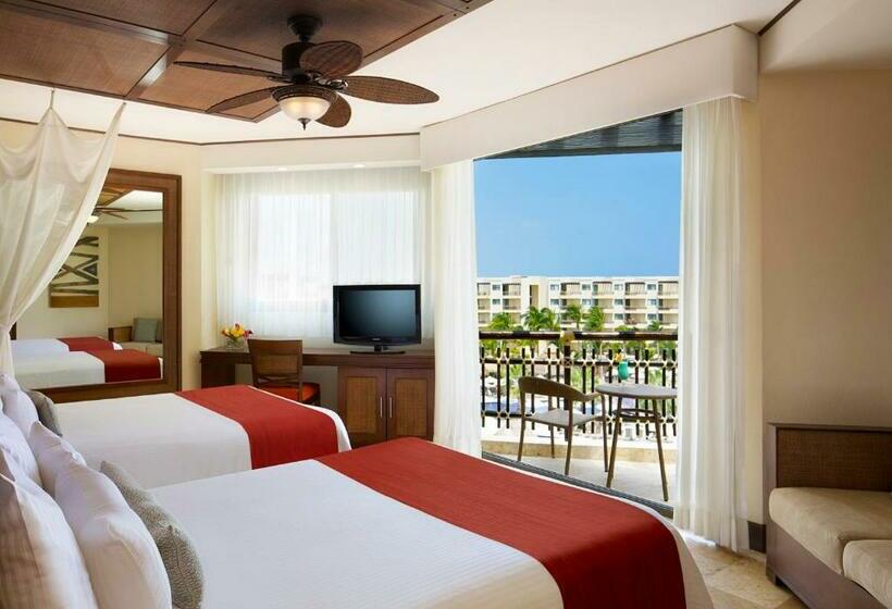 اتاق پریمیوم با چشم‌انداز باغ, Dreams Riviera Cancun Resort & Spa - All Inclusive