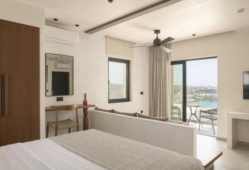 آپارتمان سوپریور 1 خوابه با چشم‌انداز دریا, Irida Hotel Agia Pelagia