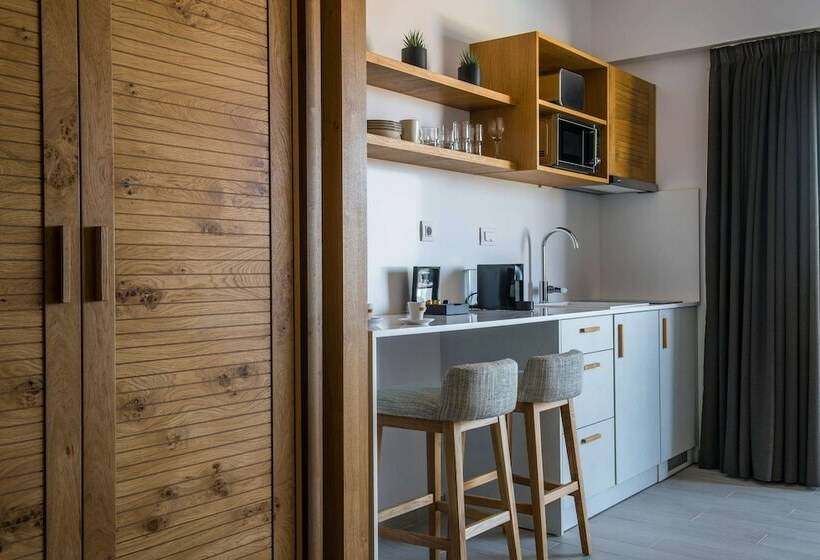 1 Bedroom Deluxe Apartment Sea View, Irida Hotel Agia Pelagia