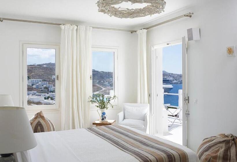 Номер Deluxe Вид на Море, Rocabella Mykonos