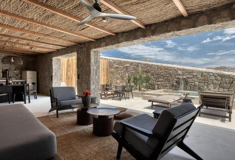 Вилла с 1 спальней и бассейном, Rocabella Mykonos