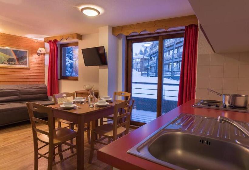 Апартаменты 1 Спальня, Résidences Les Villages Du Bachat