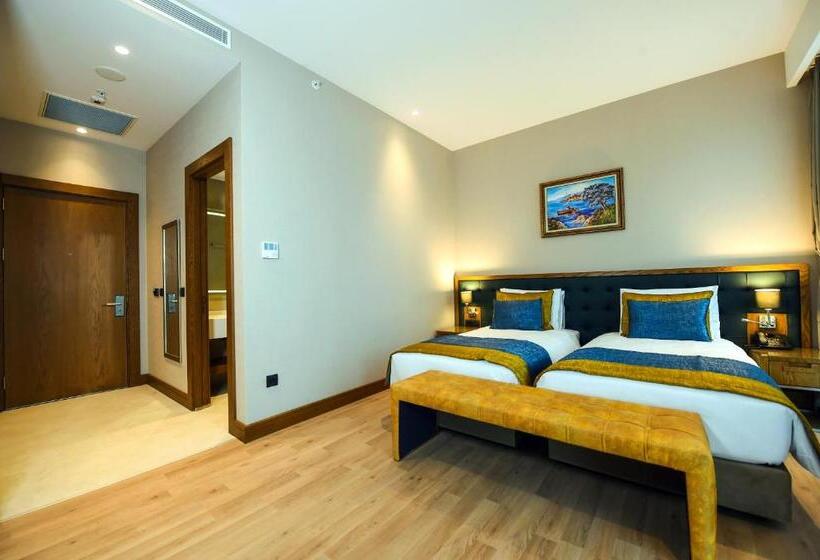 琮城市景观的豪华间, Cher Hotel & Spa Istanbul Taksim
