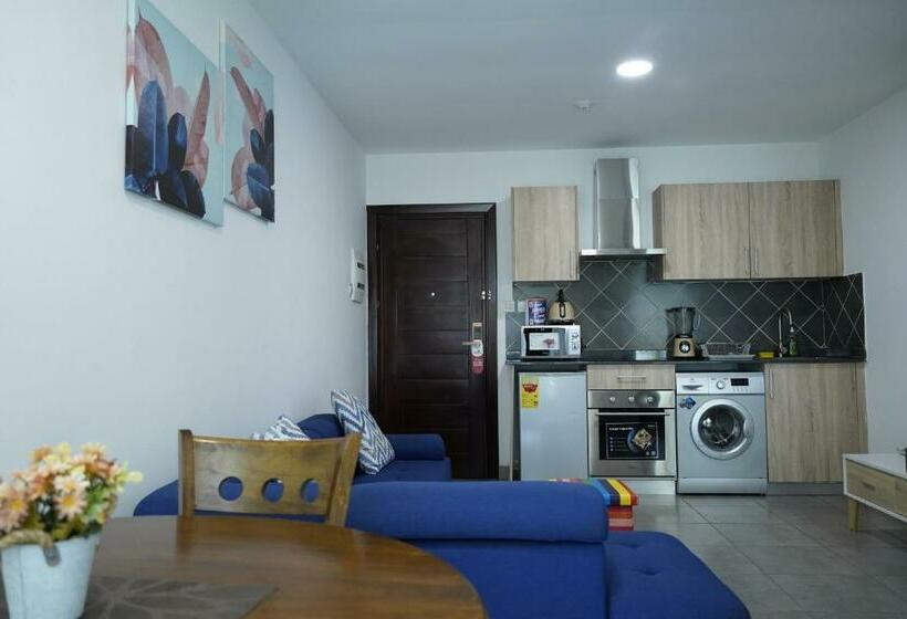 آپارتمان 1 خوابه, Oasis Park Residence
