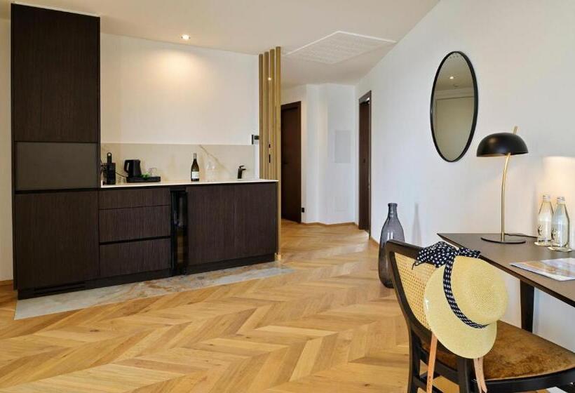 Полулюкс Одноместный с Террасой, Hôtel & Spa Rocabella