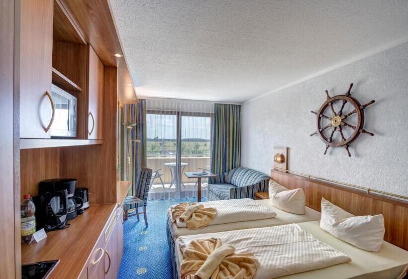 1 Schlafzimmer Apartment, Familien Wellness Hotel Seeklause Mit Großem Abenteuerspielplatz Piraten Insel Usedom Kinder Immer A