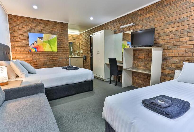 스탠다드 룸 퀸사이즈 침대, Wonthaggi Motel