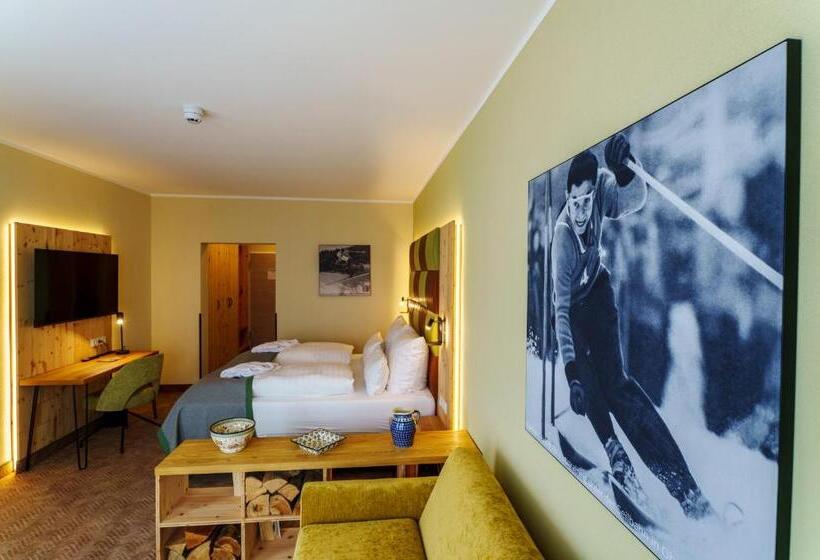 Апартаменты 1 Спальня, Rathaushotels Oberwiesenthal All Inclusive