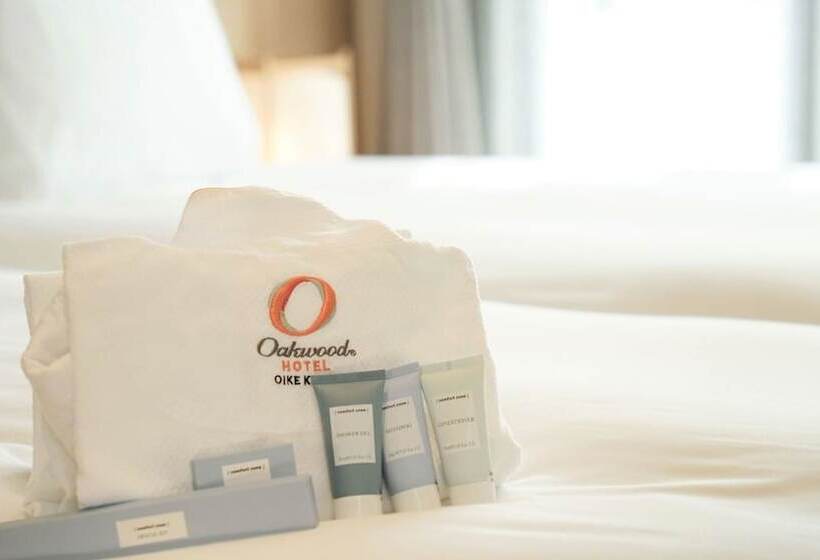 디럭스 룸 도시 전망, Oakwood Hotel Oike Kyoto