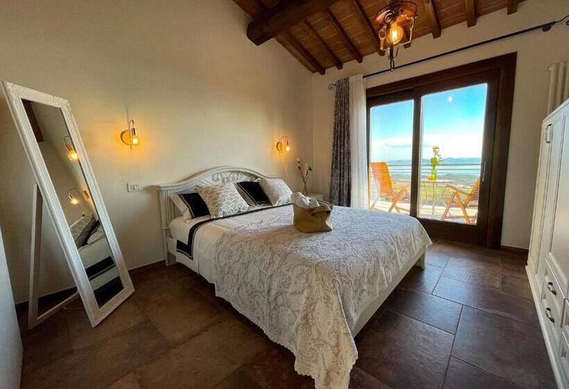 اتاق استاندارد با بالکن, Di Colle In Colle   Agriturismo