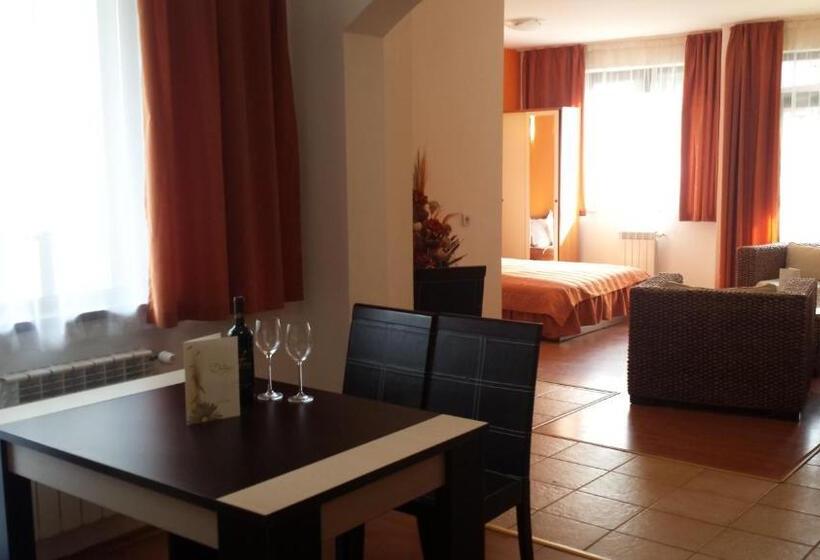 آپارتمان 2 خوابه با بالکن, Apart Hotel Flora Residence Daisy