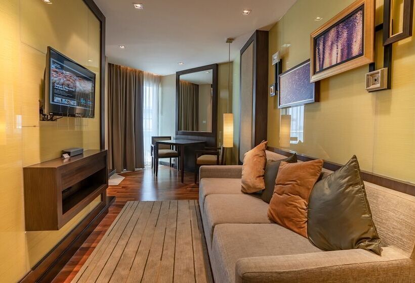 바다 전망 스위트, Aone Pattaya Beach Resort