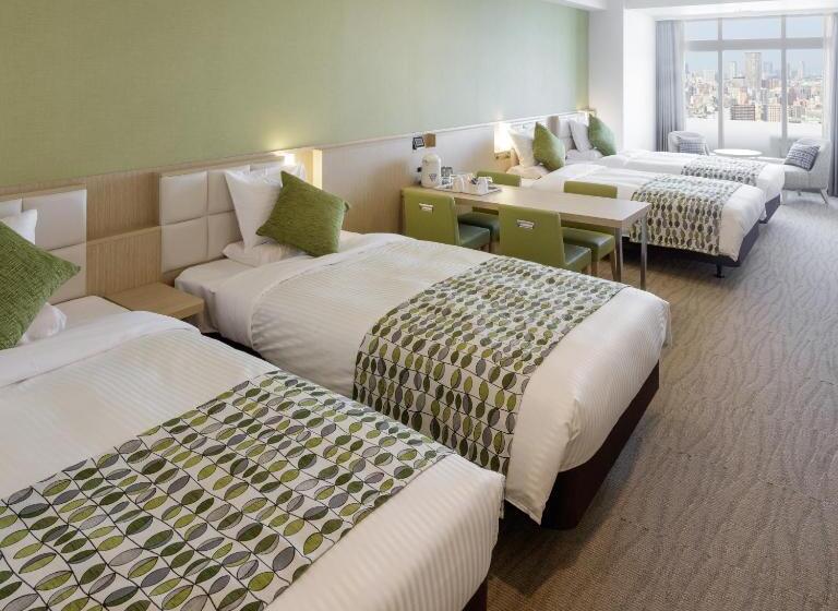 Четырехместный Номер Deluxe, Art Hotel Osaka Bay Tower