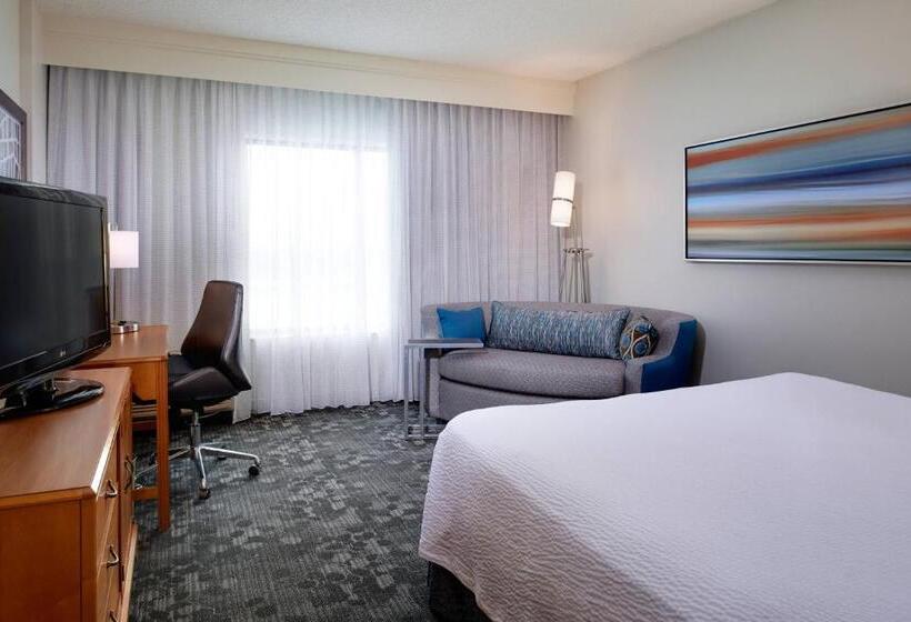اتاق لوکس با تخت بزرگ, Courtyard Kansas City Overland Park/convention Center