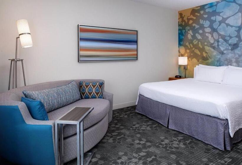 اتاق لوکس با تخت بزرگ, Courtyard Kansas City Overland Park/convention Center