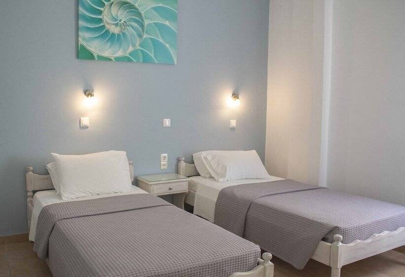 Economy Quadruple Room, Pension George