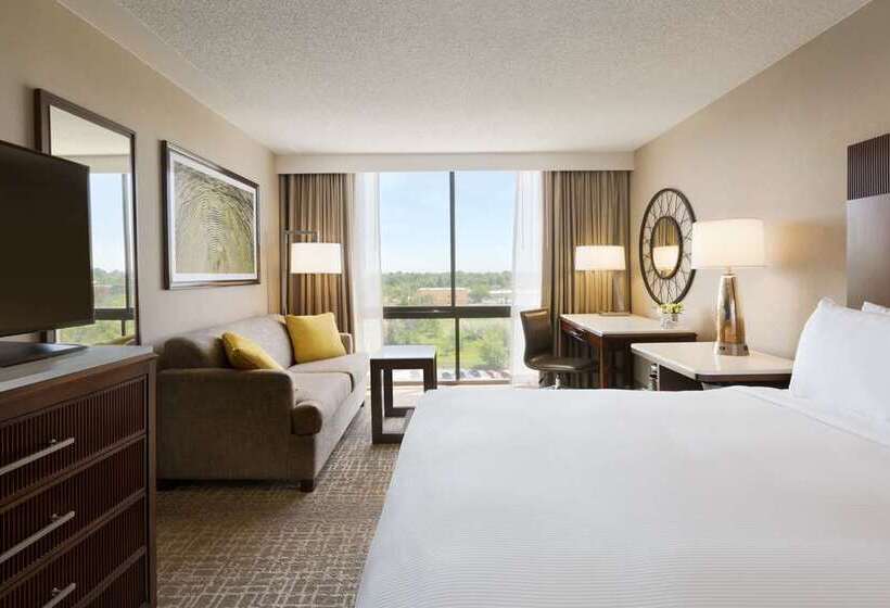 스탠다드 룸 킹사이즈 침대, Hilton Columbus/polaris