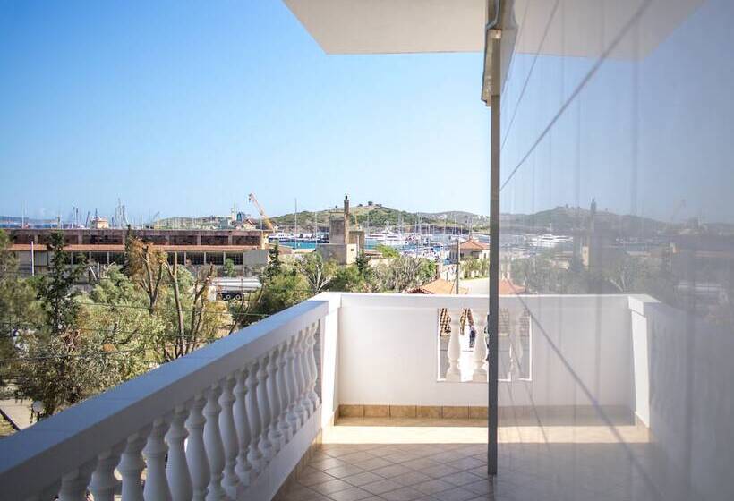 اتاق استاندارد با بالکن, Nikolakakis Rooms Lavrio