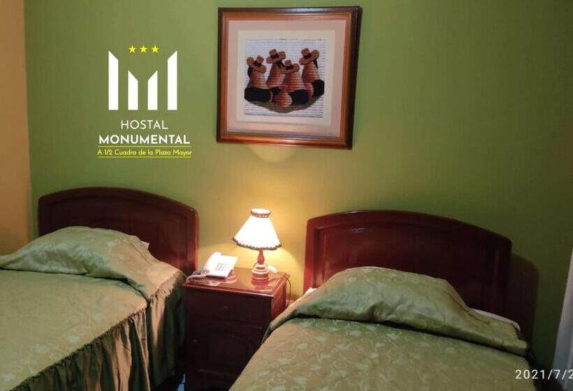 اتاق استاندارد با 2 تخت دوبل, Hostal Monumental A Media Cuadra De La Plaza Mayor