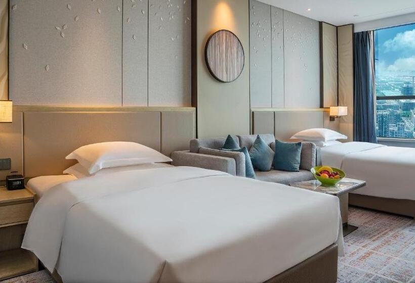 اتاق استاندارد با چشم‌انداز شهر, Crowne Plaza Changsha Development Zone By Ihg