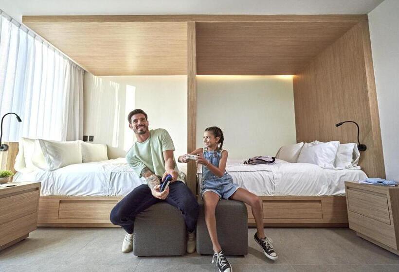 Quarto Estandar 2 Camas Casal, Aken Mind Mérida