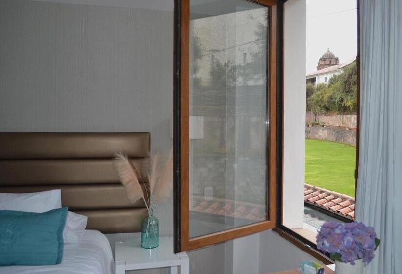 اتاق سوپریور با تخت بزرگ, Katari Apart Hotel At Qorikancha