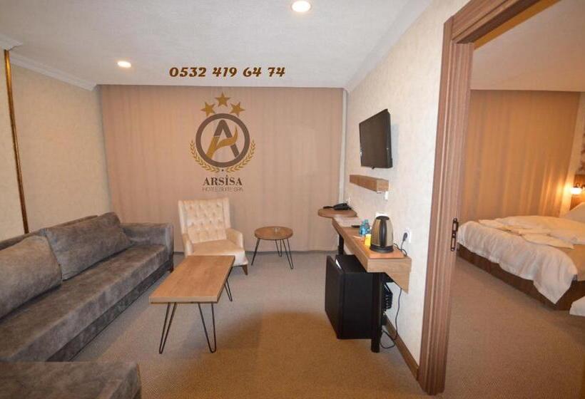 اتاق لوکس خانوادگی, Arsi̇sa Hotel Sui̇te Spa